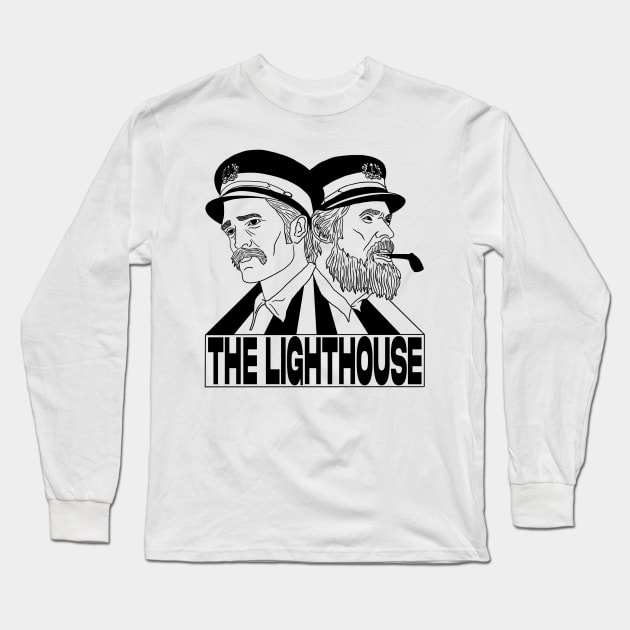 "The Lighthouse" Long Sleeve T-Shirt by motelgemini